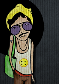 hipster illustration